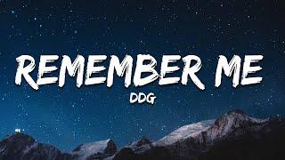 DDG - Remember Me Lyrics