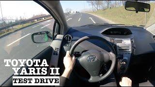 2008 Toyota Yaris II 1.3 VVT-i 86HP  4K POV Test Drive  0-100  Review