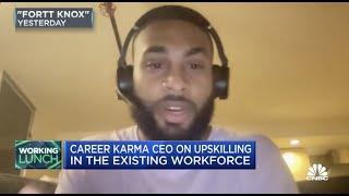 Career Karma CEO Ruben Harris on Languages and Upskilling CNBC Working Lunch