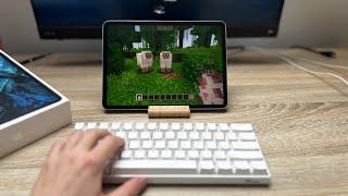 iPad Pro 2018 Minecraft with Keyboard