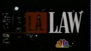 1986 NBC L.A. Law Promo