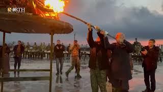Mazloum Abdi Commander-in-Chief of SDF celebrates Newroz in Syria’s Hasakah