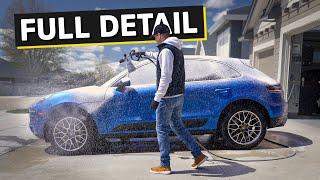 Cleaning a Dirty Porsche Macan S - First Wash in Months