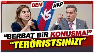 Mecliste mikrofonlar patlayana kadar bağırdı DEM Partinin önerisi AKPlileri yerinden zıplattı