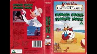 Donald Ducks Summer Magic UK VHS Opening Disney 1987