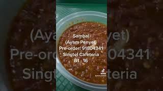 Sambal Ayam Penyet Power nak mampus