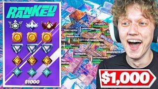 I Hosted a $1000 RANKED Tournament In Fortnite