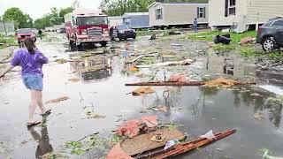 Tornado-Warned-Storm Destroys Southwest Michigan Neighborhood