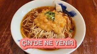 Çin’de Ne Yenir? #1 Çin Yemekleri Çin Usulü Noodle. Çin kültürü Çin Geleneği  ve Batıl İnançlar