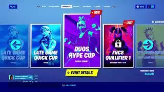 DUOS HYPE CUP LIVE