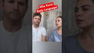 Ashton Kutcher & Mila Kunis Apology Body Language. Full Video on Channel #bodylanguage
