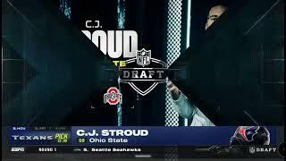 The Houston Texans Draft CJ Stroud at #2