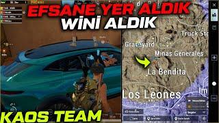 EFSANE ROTASYON WİN ALDIRDI   KAOS TEAM PUBG MOBİLE