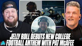 Jelly Roll Debuts The New College GameDay Anthem On The Pat McAfee Show