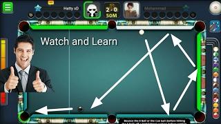 How to do trickshot ? Watch and Learn  - Giveaway Winner 313 - 8 Ball Pool