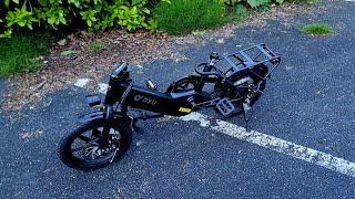 How To Fold And Unfold DYU C3 Electric Bike