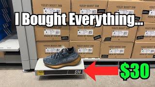 Adidas Has Yeezys For Only $30 Each...