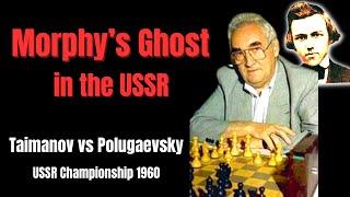 Morphy-like Attack and Queen Sacrifice. Taimanov vs Polugaevsky