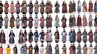 25 MODEL BAJU BATIK TUNIK WANITA TERBARU COCOK UNTUK NGANTOR DAN ACARA FORMAL LAINNYA