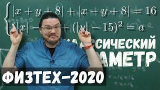 Классический параметр  Физтех-2020. Математика  Борис Трушин 