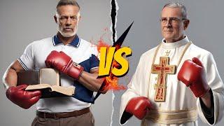 Reacciono a un Mortal Combat TeològicoSacerdote catòlico VS Pastor evangèlico.