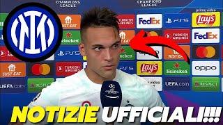 LAUTARO MARTINEZ RIVELA LA CHAMPIONS LEAGUE  NOTIZIE INTER MILAN