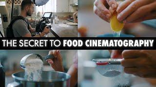 The SECRET to FOOD CINEMATOGRAPHY- How I shot this food broll