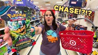 Searching For The EEVEE CHASE Pokemon Card In Target opening