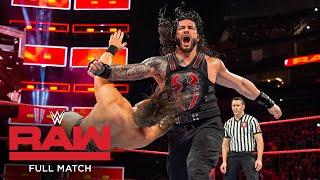 FULL MATCH - The Miz vs. Roman Reigns – Intercontinental Title Match Raw November 20 2017