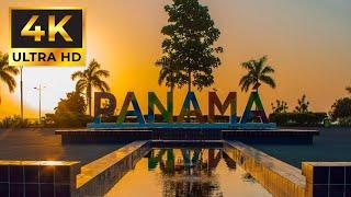 Panama Travel in в 4K Ultra HD 60fps  Relaxing music with cool bass