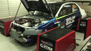 Xtra EVO dyno mapping after rebuild Emtron KV8 ECU