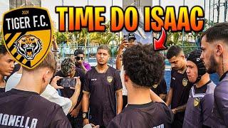 FUI GOLEIRO TITULAR NO TIME DO ISAAC XAVIER TIGER FC