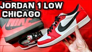 Air Jordan 1 Low OG Chicago - Review + On Foot