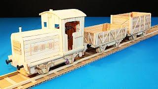 How to Make an Amazing Wooden Train at Home  wooden Railroad