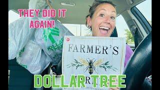 WOW Dollar Tree Haul  Dollar Tree Slowly Raising Prices  2025 Farmhouse Calendar