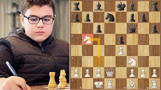 13-year-old Yağız Kaan Erdoğmuş Beats a GM in 14 Moves