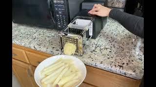 Sopito Electric French Fry Potato Cutter - Cutting Large Quantities - Fast and Convenient Slicer