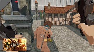 Attack on Titan VR Unbreakable - 30 Minute Gameplay Meta Quest - Early Access