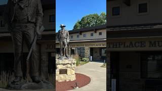Visiting the John Wayne Birthplace Museum #johnwayne #westernmovies #moviemuseum