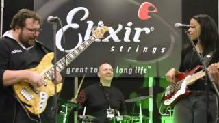 London Bass Guitar Show 2015 - Yolanda Charles Federico MalamanGergo Borlai Elixer string