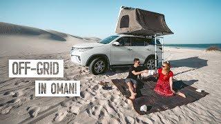 Living in a ROOFTOP TENT in OMAN Off-Grid Wild Camping in the Sugar Dunes