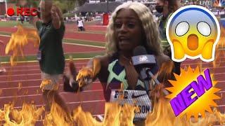 SHACARRI RICHARDSON LOSES RACE AND SPEAKS ABOUT IT  FULL VIDEO FOOTAGE INCLUDED ‼️