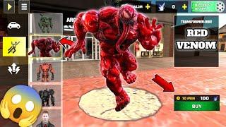 How To Unlocked Red Venom In Shop  Rope Hero Vice Town New Video By Kasganj Gamerz