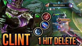 Clint New Broken 1 Hit Build  Top Global Clint Gameplay & Build  MLBB