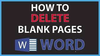 Microsoft Word How To Delete Blank Pages In Word 365