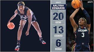 Aaliyah Edwards 20 Points  13 Rebounds  6 Assists vs No. 9 Iowa  11.27.22