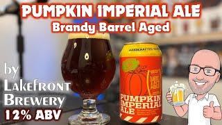 𝗣𝘂𝗺𝗽𝗸𝗶𝗻 𝗜𝗺𝗽𝗲𝗿𝗶𝗮𝗹 𝗔𝗹𝗲 by 𝐋𝐚𝐤𝐞𝐟𝐫𝐨𝐧𝐭 𝐁𝐫𝐞𝐰𝐞𝐫𝐲 brandy barrel aged to perfection?