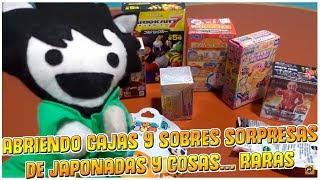 Abriendo cajas y sobres sorpresa de japonadas y cosas... raras o.Ô