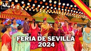 Feria de Sevilla 2024  Seville Spain  Friday Night