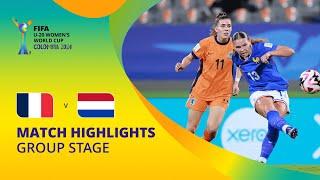 France v Netherlands  FIFA U-20 Womens World Cup Colombia 2024  Match Highlights